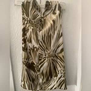 Women’s blouse. Knotted (racerback).